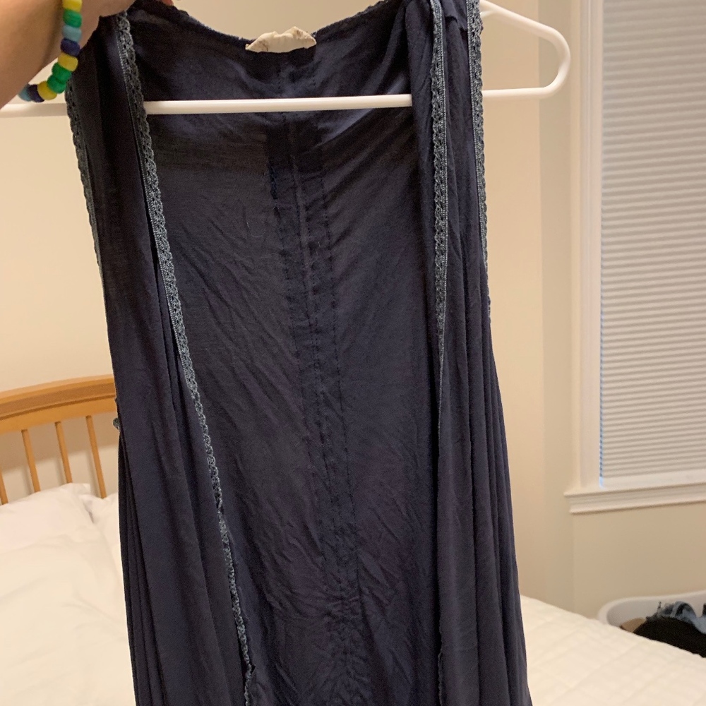 sleeveless cardigan